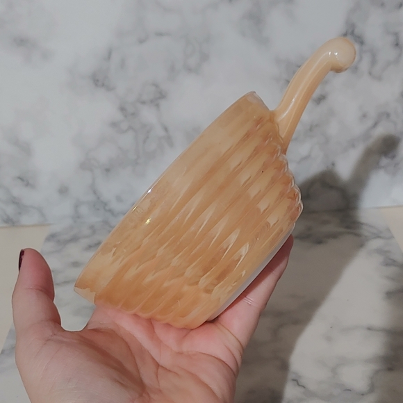 Vintage Peach Luster Fire King Soup Bowl - Picture 3 of 5